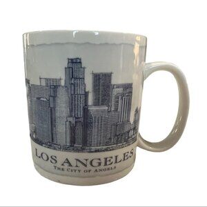 Starbucks Los Angeles City of Angels Coffee Mug Cup 2006 Architecture Skyline